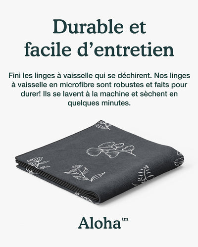 Linges à vaisselle Montagne et Jardin | Duo mixte